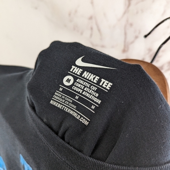 Carolina Panthers T Shirt Mens Medium NFL NFC South On Lock Champions 2015 Nike - Picture 3 of 11